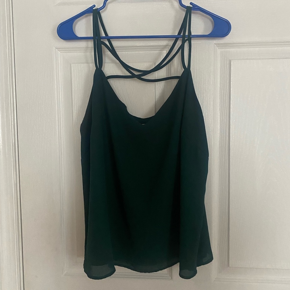 Forest Green tank top